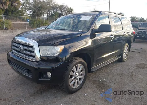 2012 Toyota Sequoia Platinum 5.7L V8 from USA, damaged, VIN 5TDDY5G12CS057050